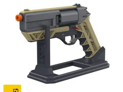 James Karra Cannon- Nobody Wants to Die - STL CAD OBJ Commercial 3D print model