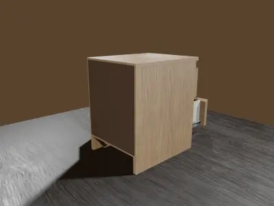 Mesilla MALM IKEA Virtualizer Free 3D model