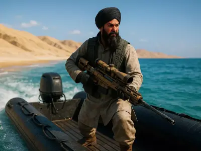 Afghan character Free low-poly 3D model