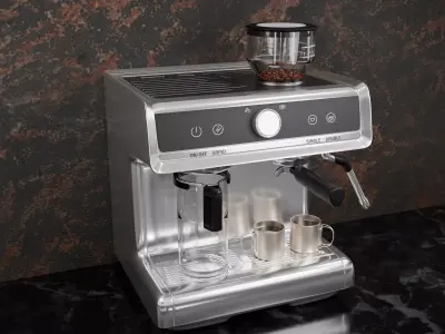Barsetto Commercial Coffee Maker Machine 3D model