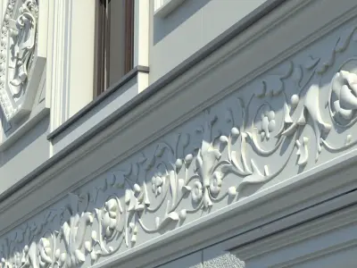 Historic Residential Building 3D model