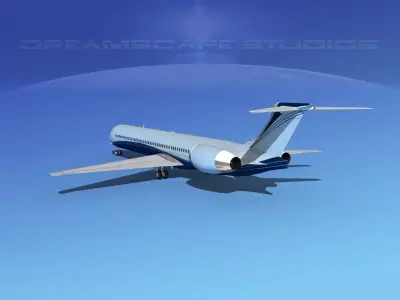 McDonnell Douglas MD83 Corporate 1 3D model