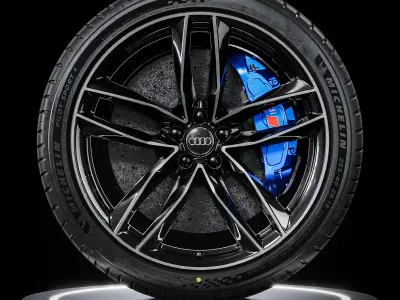 Michelin Pilot Sport 5 255 40 ZR18 99Y 3D model