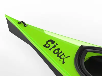Sport Kayak  3D model
