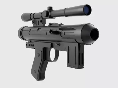 SE-14R Light Repeating Blaster 3D model