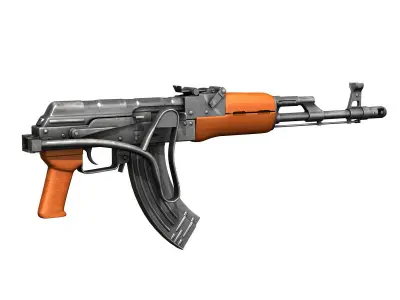 Kalashnikov AK-74 3D model