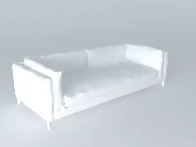 Sofa Ordinary Free 3D model
