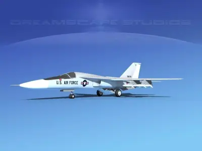 General Dynamics F-111 Aardvark V04 3D model