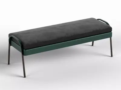 Harlow Bench Free 3D model