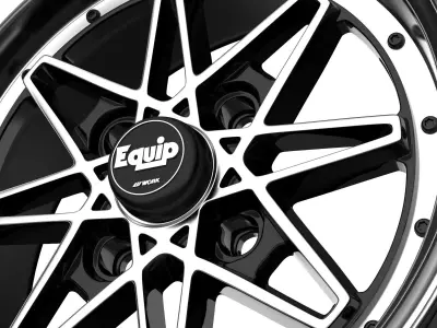 Work Equip 03 wheel 3D model