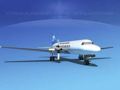 Convair CV-580 FAA 3D model