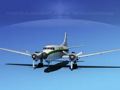 Martin 202 Ozark  3D model