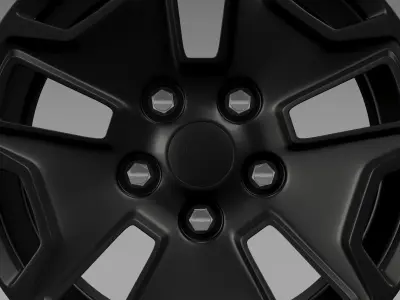 Jeep Wrangler Willys Wheeler Edition 2014 rim 3D model