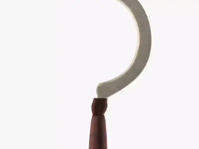 Sickle Low-poly 3D model