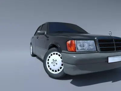 Mercedes Benz 190 Free 3D model