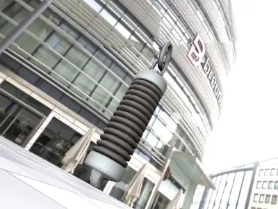 Electricity Poles Insulator 5 - Object 076 Low-poly 3D model