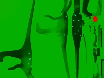 Modelo Herrerassauro Free low-poly 3D model