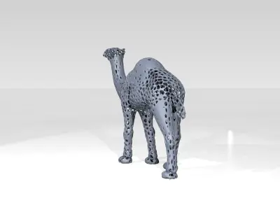 Dromedary Voronoi 3D model
