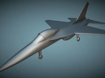 AIDC F-CK-1A Ching-kuo - 3D Printable Model 3D print model
