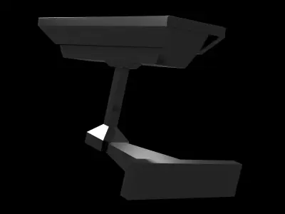 camera security Low-poly 3D model