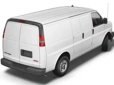 GMC Savana Cargo RWD 2500 Van 2022 3D model