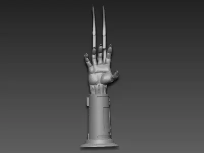 The hand of the predator 3D print model