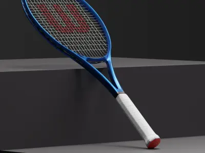 Tennis Racket 3D Model Realistic Sports Asset 3D model