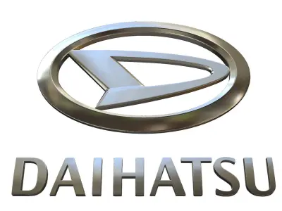 daihatsu logo 3D model