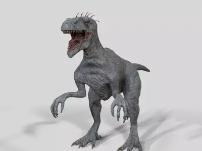 Dinosaurs Velociraptor Hybrid 3D model 3D model