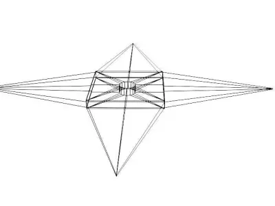 Throwing Star - Type 2 3D model