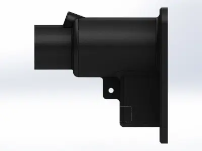 Hydraulic Jack Housing - Carcaca de Macaco Hidraulico 3D model