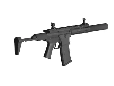 AAC Honey Badger 3D model