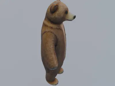 Bear Character for any seen Free 3D model