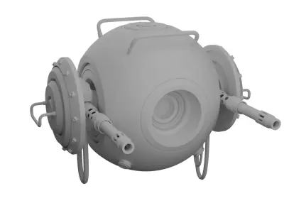 Military Robot 3D model buy