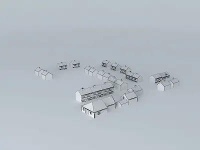 so the norritstraat is off the new part of the extended Ooste... Free 3D model