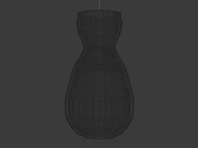 Big Potery Vase Free low-poly 3D model