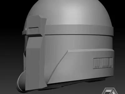 STAR WARS - BESKAR TROOPER MANDALORIAN HELMET 3D print model