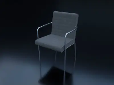 Modern Chair Free low-poly 3D model get