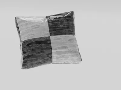 Soft Sofa Free low-poly 3D model