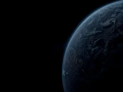 Planet Proxima Centauri B 3D model