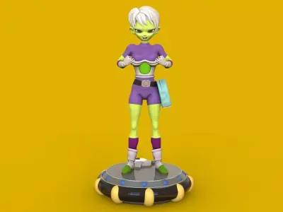 Cheelai stretching armor 3D print model