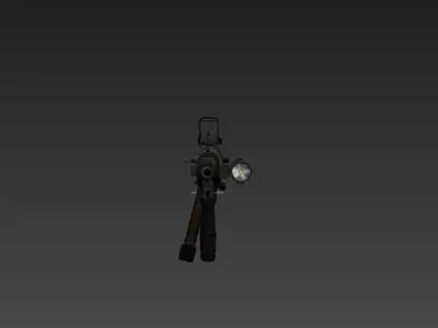 The AN94 from Call to Arms Low-poly 3D model