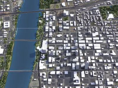 Little Rock Low-poly 3D model