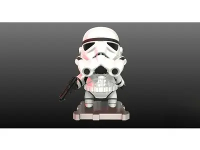 Stormtrooper 3D Printing Creation 3D print model