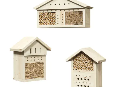 Bee house 3D model