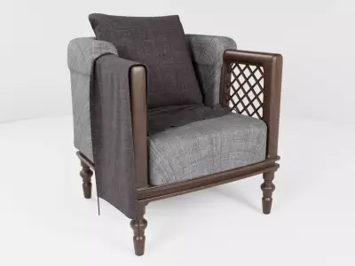 Arm chair Free 3D model buy