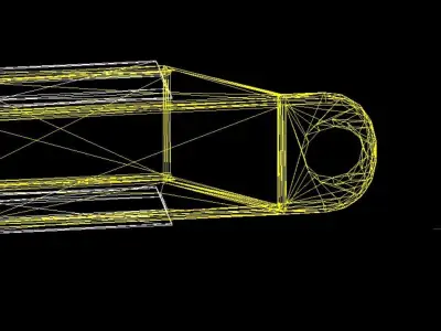 Two Post Lift ARM 3D model