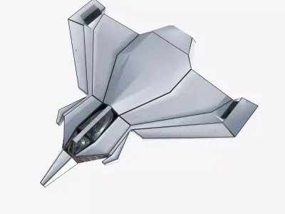 mosquito v10 Low-poly 3D model