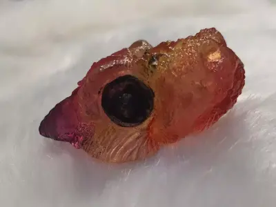 FEATHERED DRAGON VELOCIRAPTOR DINOSAUR JEWELLERY PENDANT 3D print model