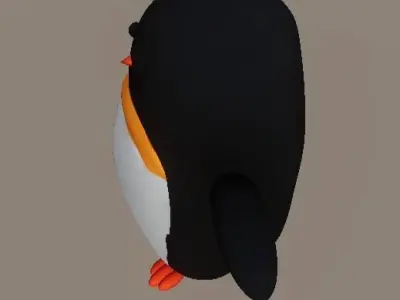 Oliver Penguin Free 3D model